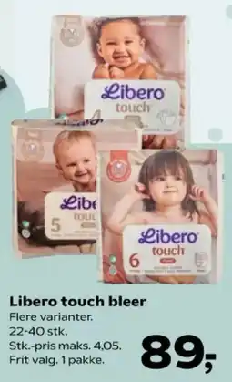 SuperBrugsen Libero touch bleer tilbud