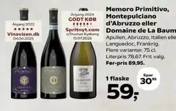 SuperBrugsen Memoro Primitivo tilbud