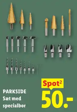 Lidl PARKSIDE Sæt med specialbor tilbud