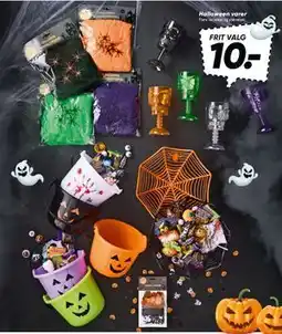 Bilka Halloween varer tilbud
