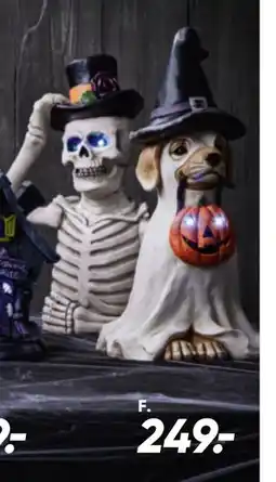 Bilka Hunde eller skeletfigurer tilbud