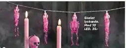 Bilka Skelet lyskæde tilbud