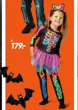 Bilka Neon skelet tilbud