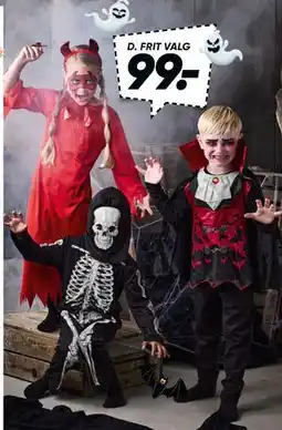 Bilka Skelet, djævel eller vampyr tilbud