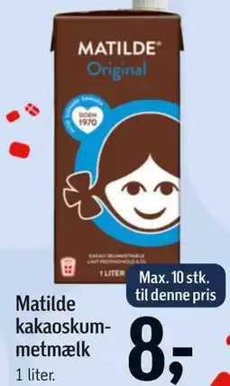 Føtex Matilde kakaoskummetmælk tilbud
