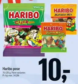 Føtex Haribo pose tilbud