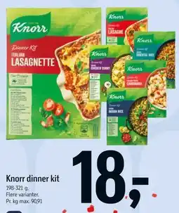 Føtex Knorr dinner kit tilbud