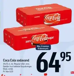 Føtex Coca Cola sodavand tilbud