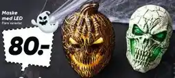 Bilka Maske med LED tilbud