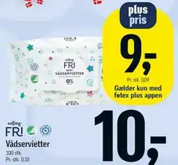 Føtex Vådservietter tilbud