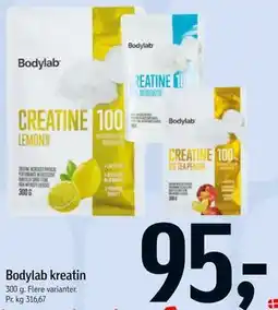 Føtex Bodylab kreatin tilbud