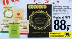 Føtex Il Capolavoro, Montgras, BioLogico eller Jean Marie Garnier Bag-in-Box tilbud