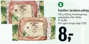 Føtex Familien Jacobsen pålæg tilbud