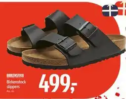 Føtex Birkenstock slippers tilbud