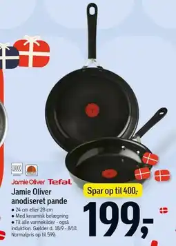 Føtex Jamie Oliver anodiseret pande tilbud