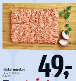 Føtex Hakket grisekød tilbud