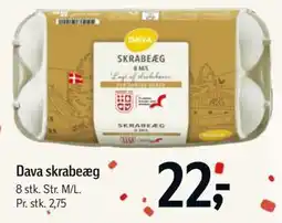 Føtex Dava skrabeæg tilbud