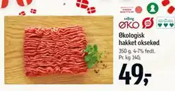 Føtex Økologisk hakket oksekød tilbud