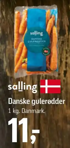 Føtex Danske gulerødder tilbud