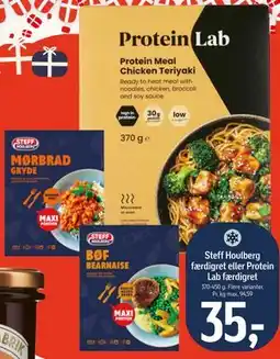 Føtex Steff Houlberg færdigret eller Protein Lab færdigret tilbud