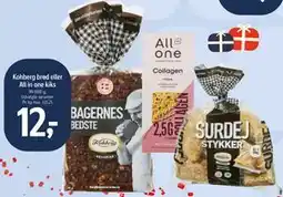 Føtex Kohberg brød eller All in one kiks tilbud