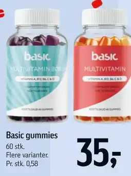 Føtex Basic gummies tilbud