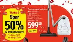 Føtex F.eks. støvsuger med pose tilbud