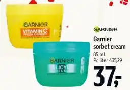Føtex Garnier sorbet cream tilbud