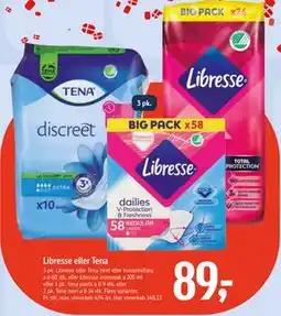 Føtex Libresse eller Tena tilbud