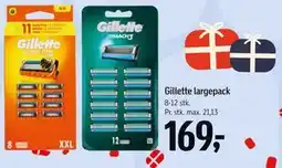 Føtex Gillette largepack tilbud