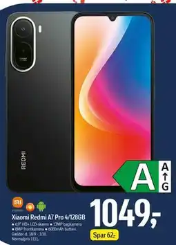 Føtex Xiaomi Redmi A7 Pro 4/128GB tilbud