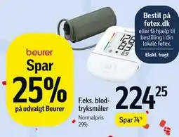 Føtex F.eks. blodtryksmåler tilbud