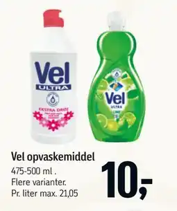 Føtex Vel opvaskemiddel tilbud