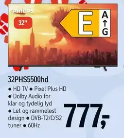 Føtex 32PHS5500hd tilbud