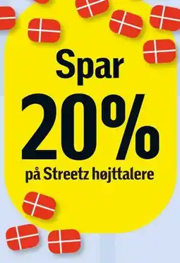 Føtex Streetz højttalere tilbud