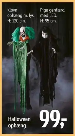 Føtex Halloween ophæng tilbud