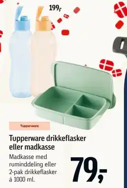Føtex Tupperware drikkeflasker eller madkasse tilbud