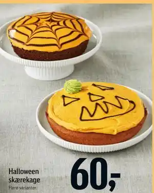 Føtex Halloween skærekage tilbud