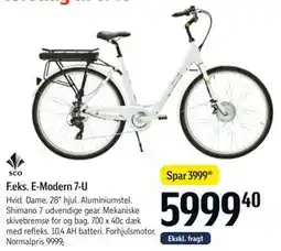 Føtex F.eks. E-Modern 7-U tilbud