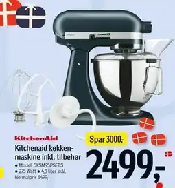 Føtex Kitchenaid køkkenmaskine inkl. tilbehør tilbud