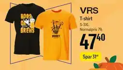 Føtex VRS T-shirt tilbud