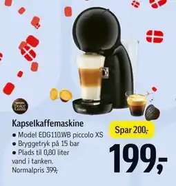 Føtex Kapselkaffemaskine tilbud