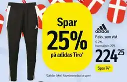 Føtex adidas Tiro tilbud
