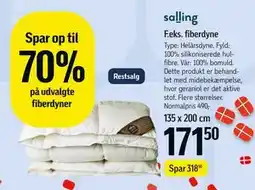 Føtex salling F.eks. fiberdyne tilbud