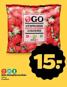 Netto ØGO økologiske jordbær tilbud