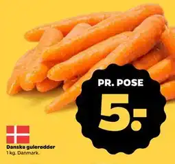 Netto Danske gulerødder tilbud