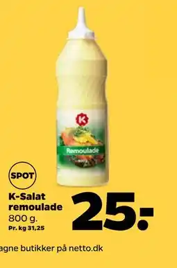Netto K-Salat remoulade tilbud