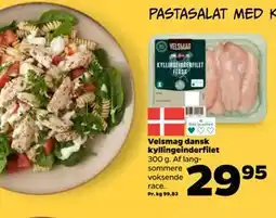 Netto Velsmag dansk kyllingeinderfilet tilbud