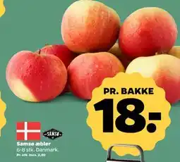 Netto Samsø æbler tilbud