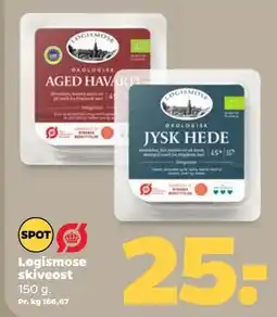 Netto Løgismose skiveost tilbud